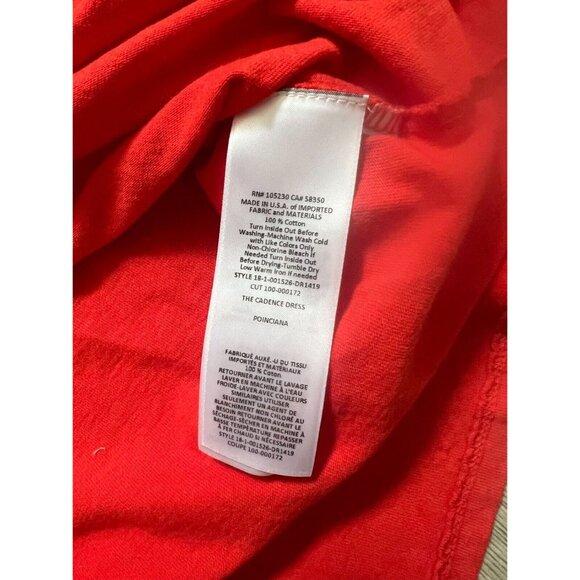 Current Elliott Dress Womens Cadence Sleeveless Ruffle Athleisure Knit size 2 - Picture 5 of 8